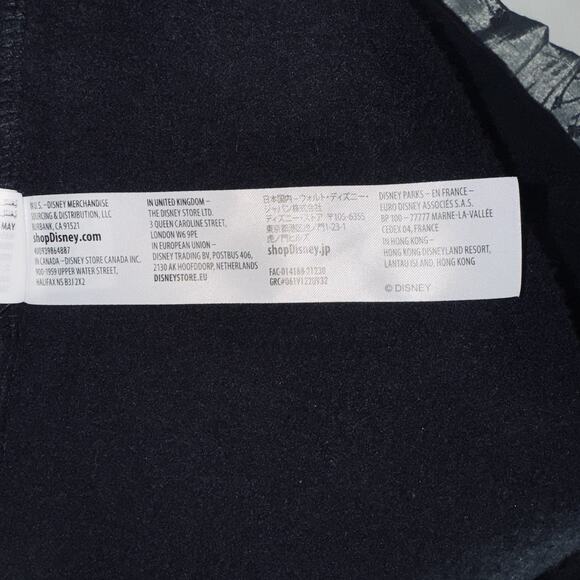 Star Wars Disney Parks Saga Collection Zip Hooded Jacket Large Puff Metallic Ink - Picture 9 of 10